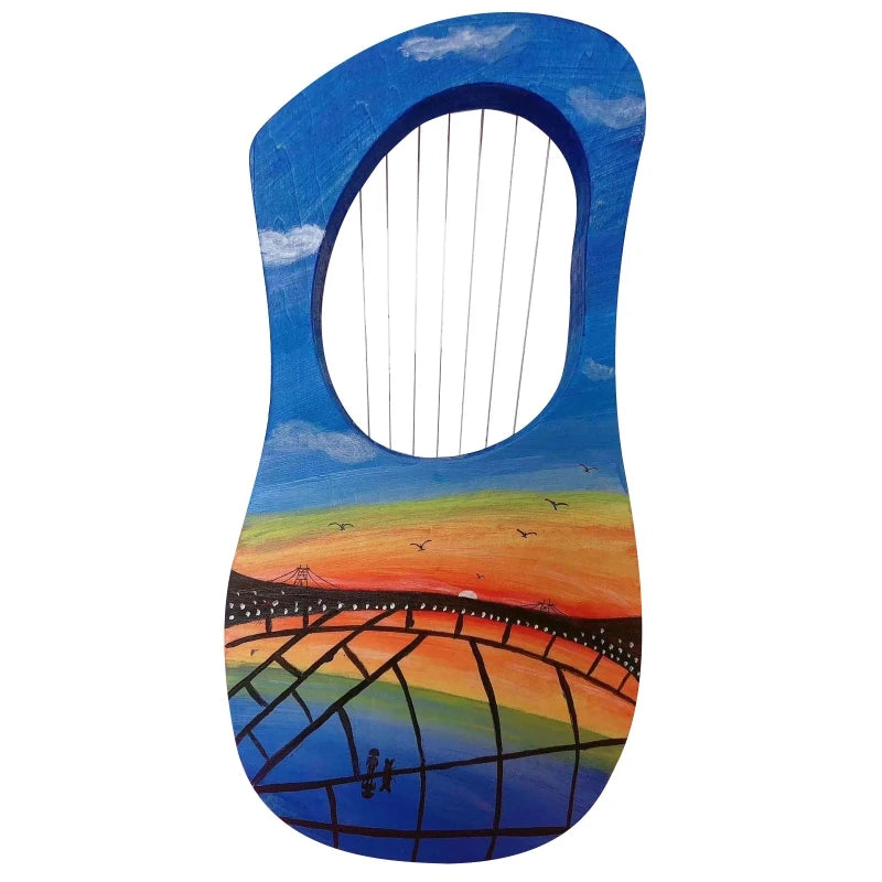 7 String Lyre DIY KIT