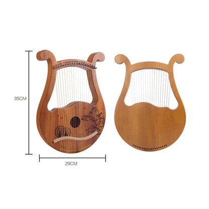 Mahogany Lyre - 19 String