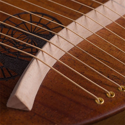 Mahogany Lyre - 19 String